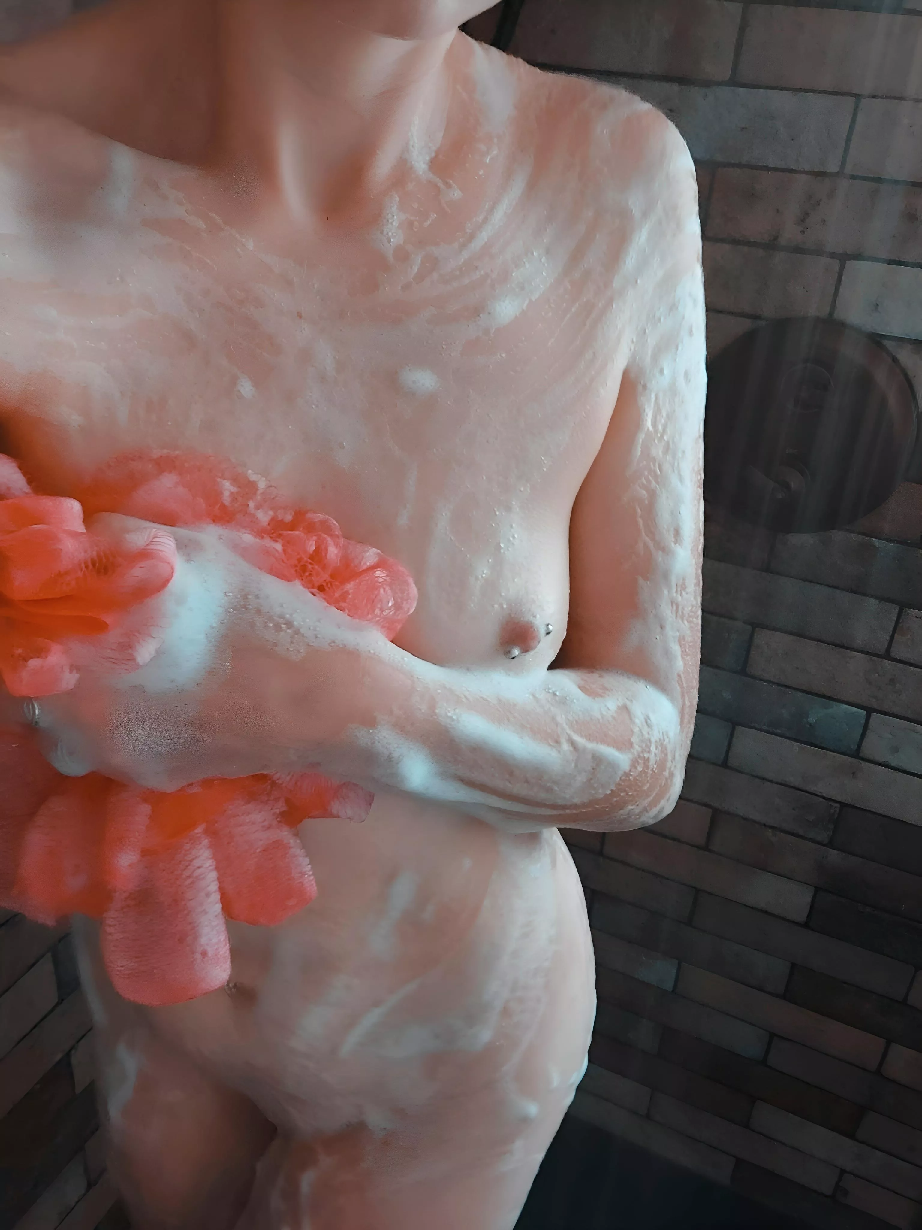 Wet and soapy just how I like it x