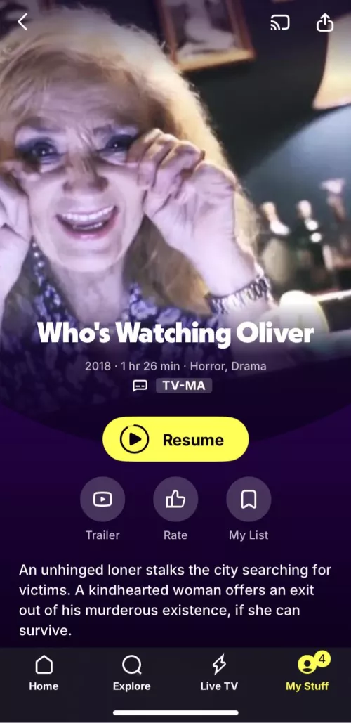 who’s watching oliver (2018)