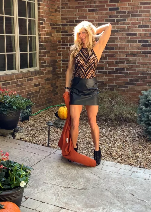 Wonder what the cars driving by thought of me