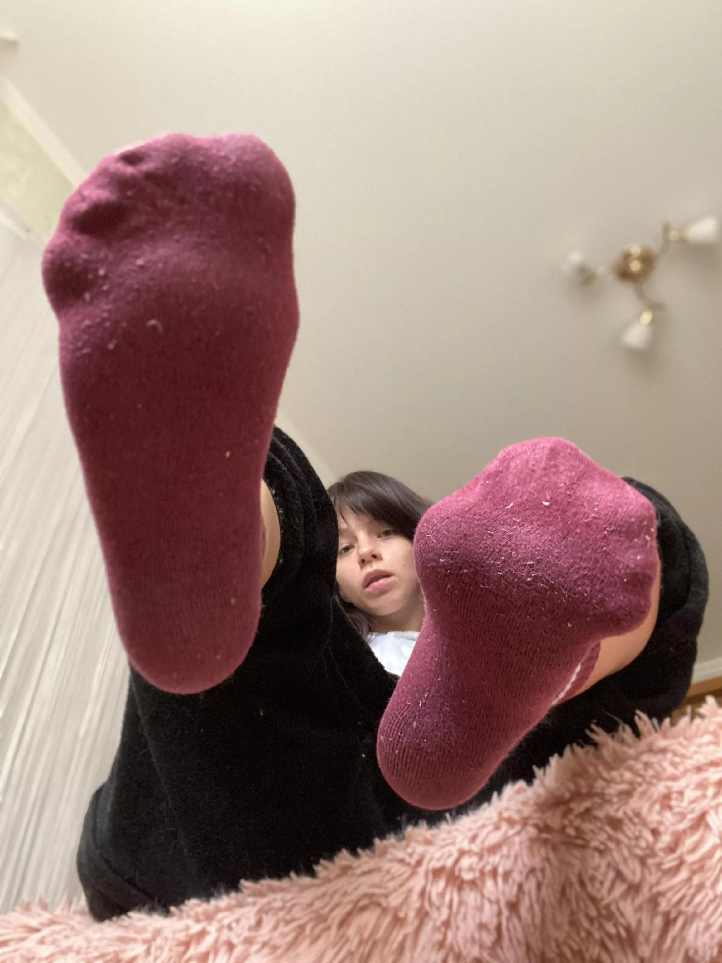 Wore them for 2 days, will you sniff (F)