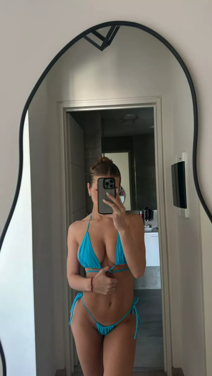 would you like me in this blue bikini daddy?