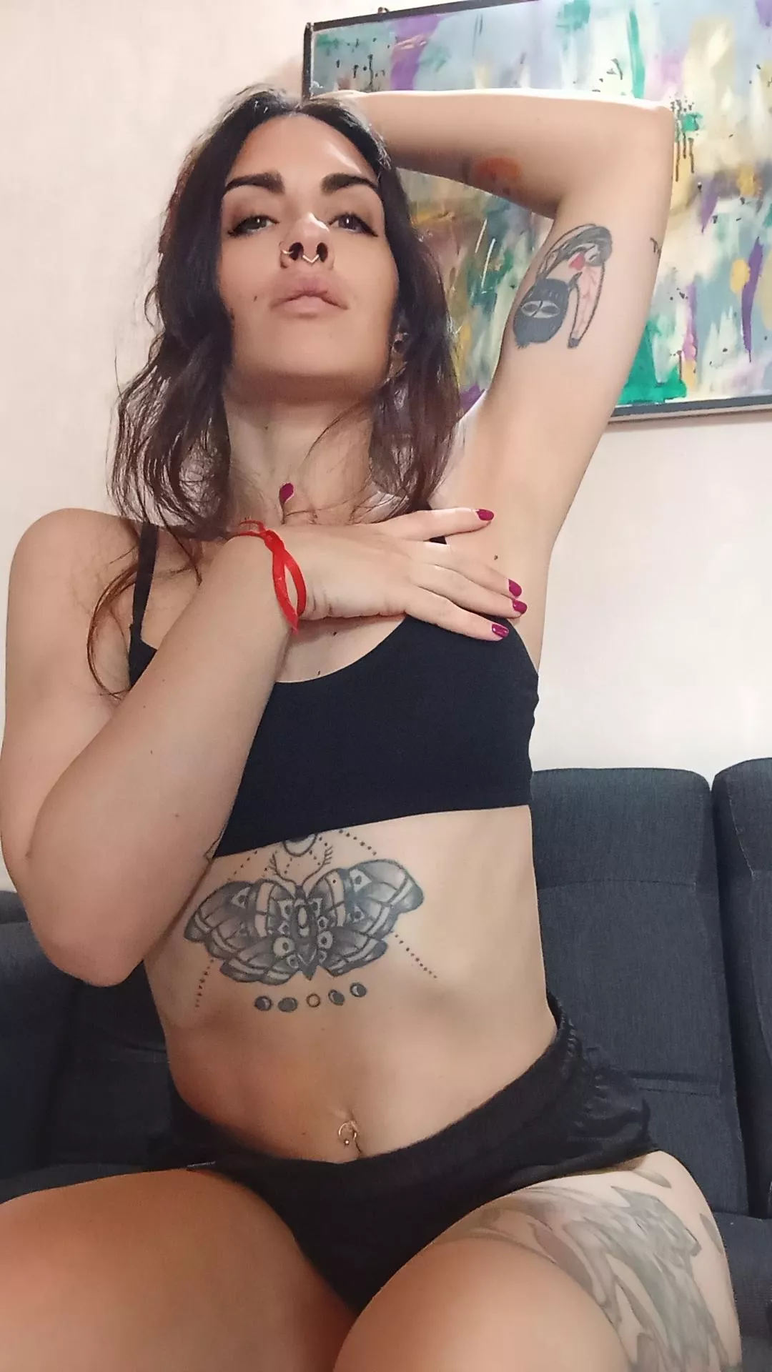 would you run your tongue over my sweaty armpits? 