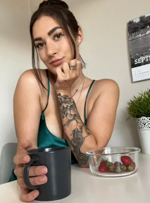 Zuerst Kaffee oder direkt zu dir? 😈