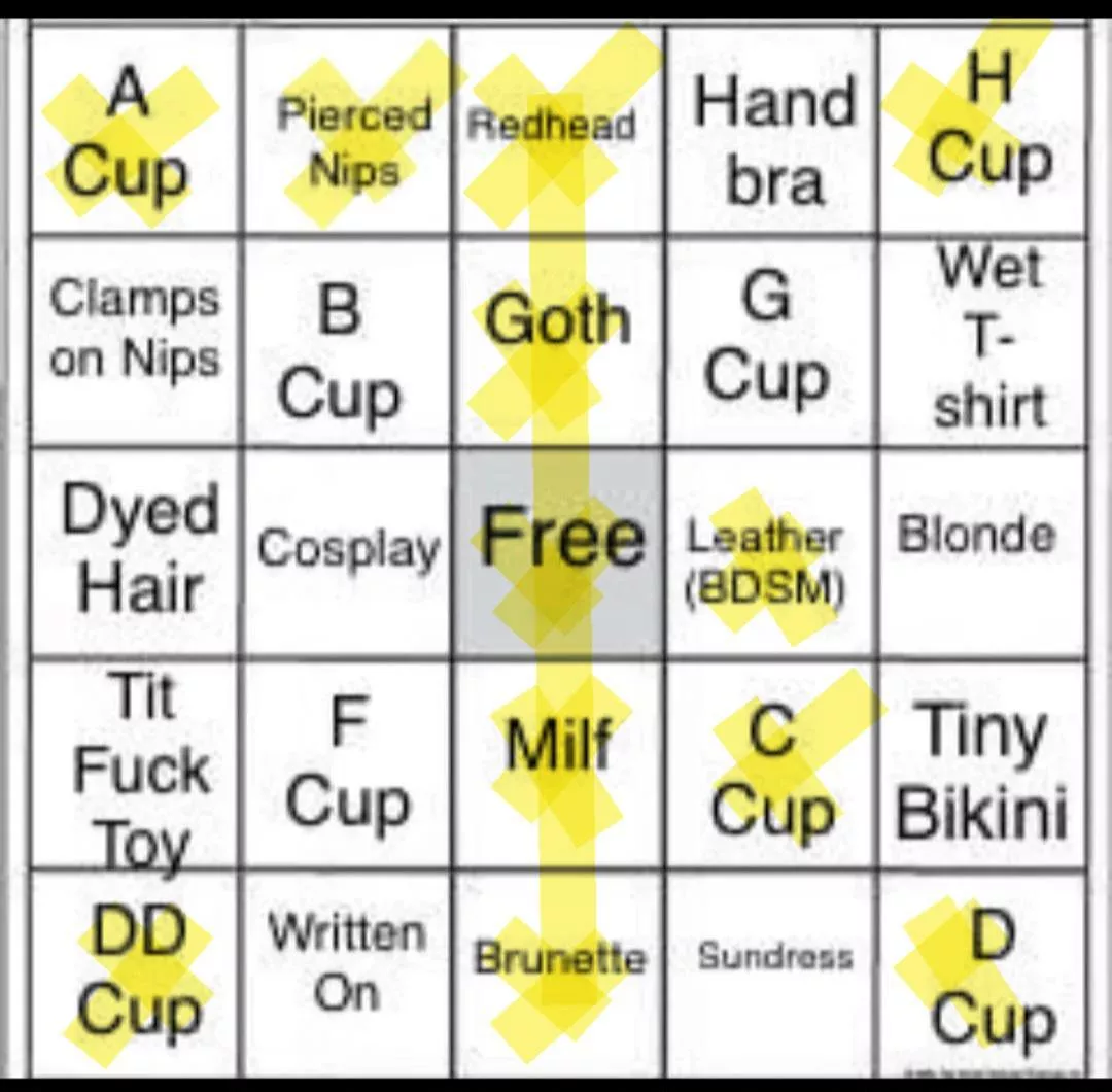 18m help me with my bingo card