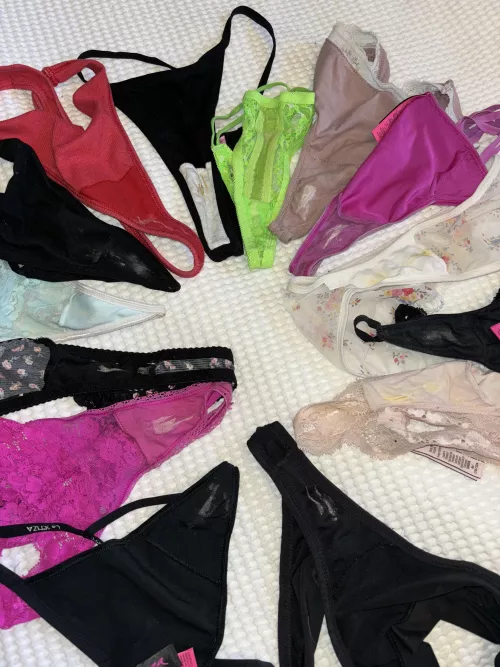3 for $80 panty pile purge!