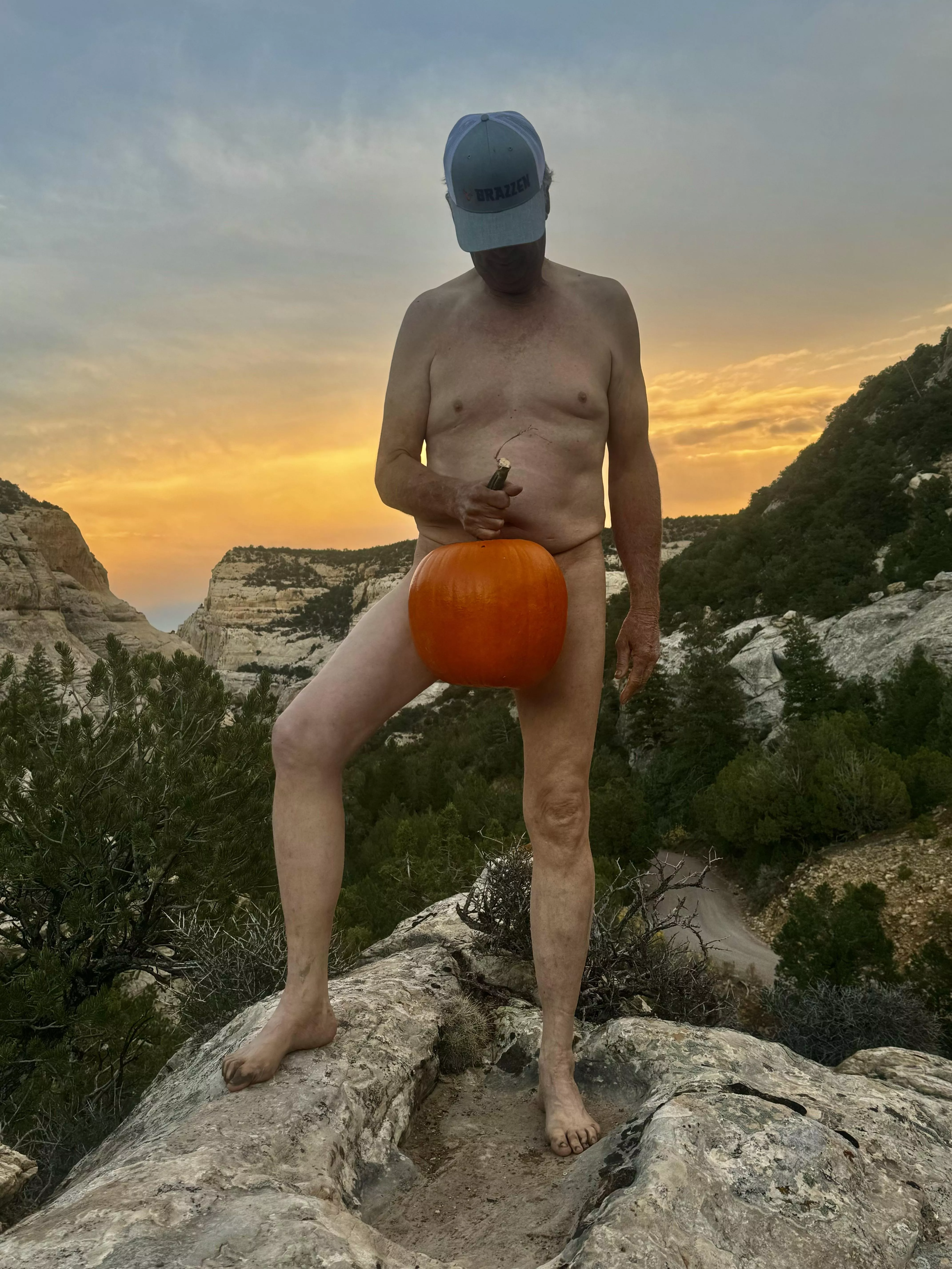 A well placed pumpkin  [WPC]