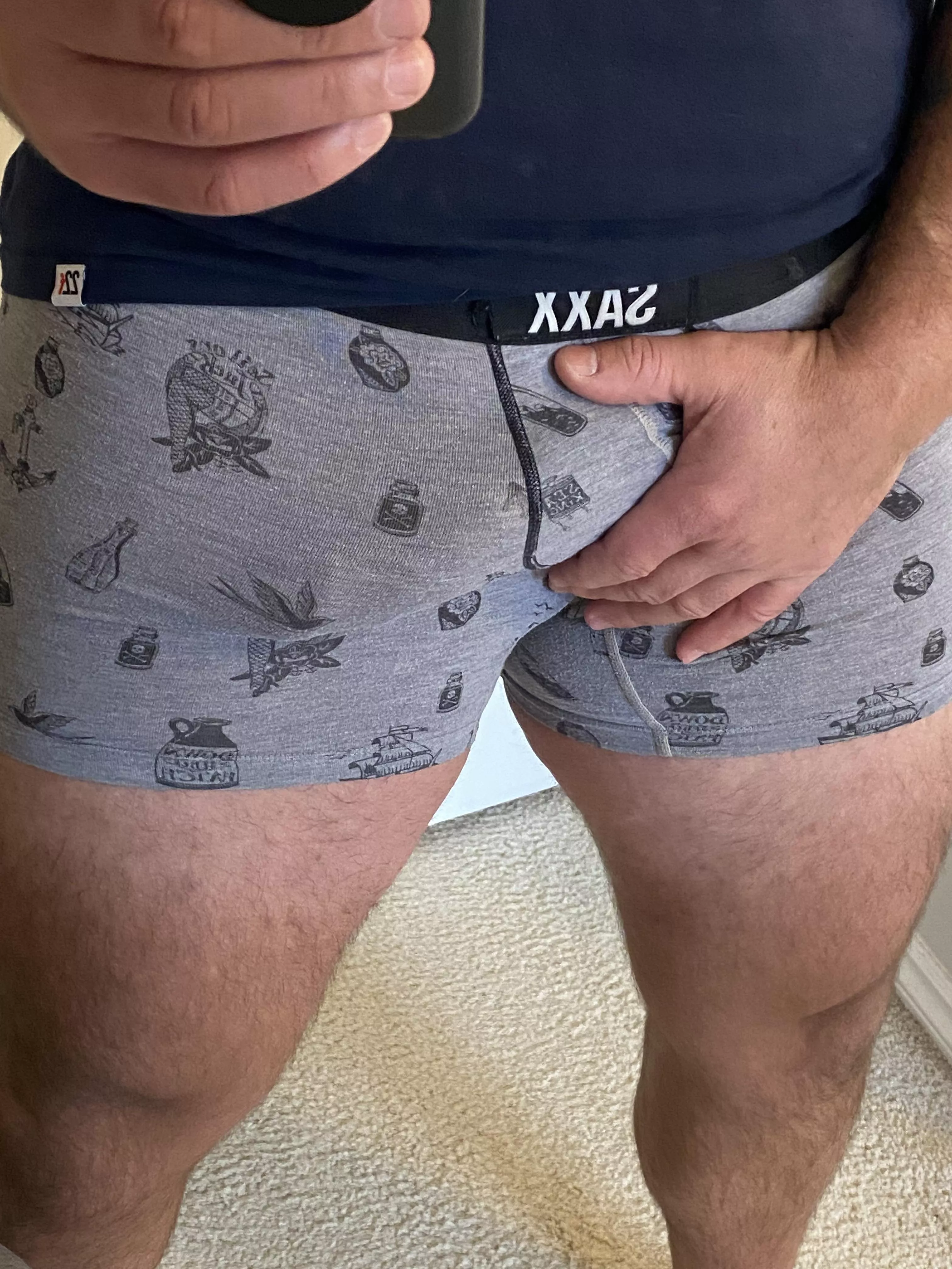 About to hop in the shower. Wanna help take these off?