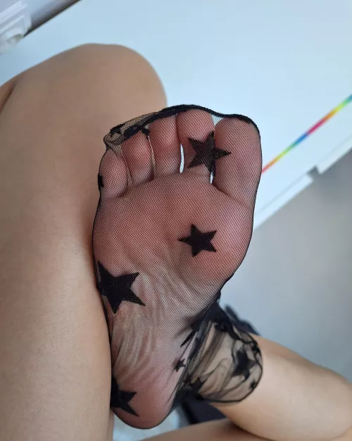 Any nylon socks fans here? 👀