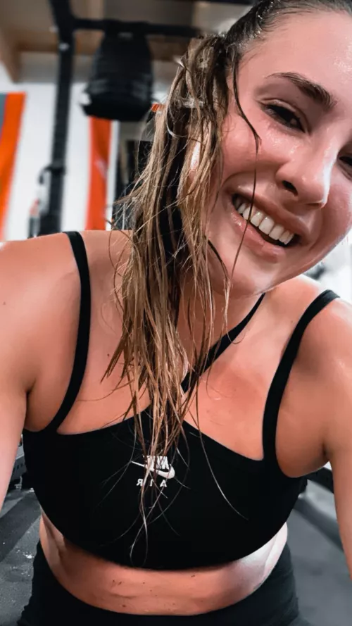 back with some sweat today