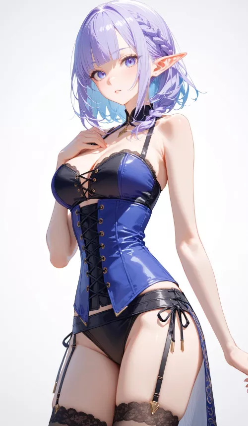 Blue Corset Elf 