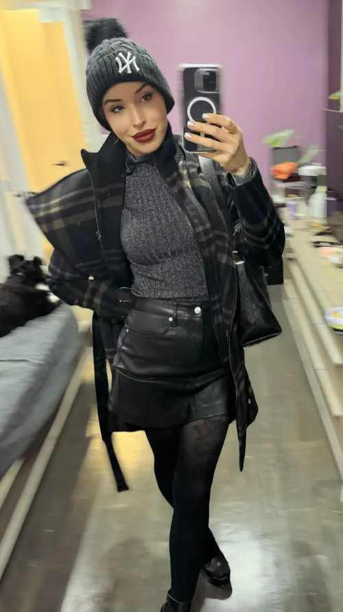 Bundled up! Winter is coming… still feeling cute