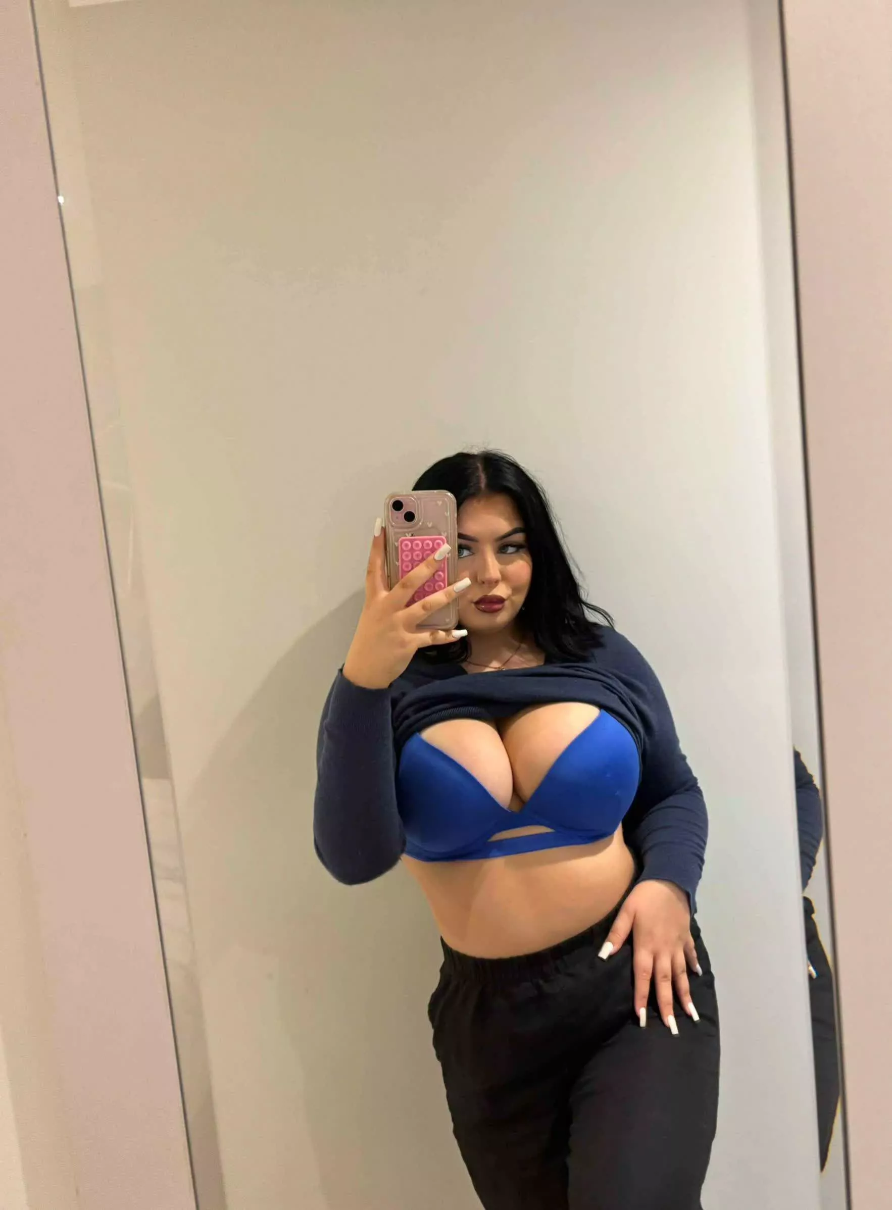 Can I offer you my tits?