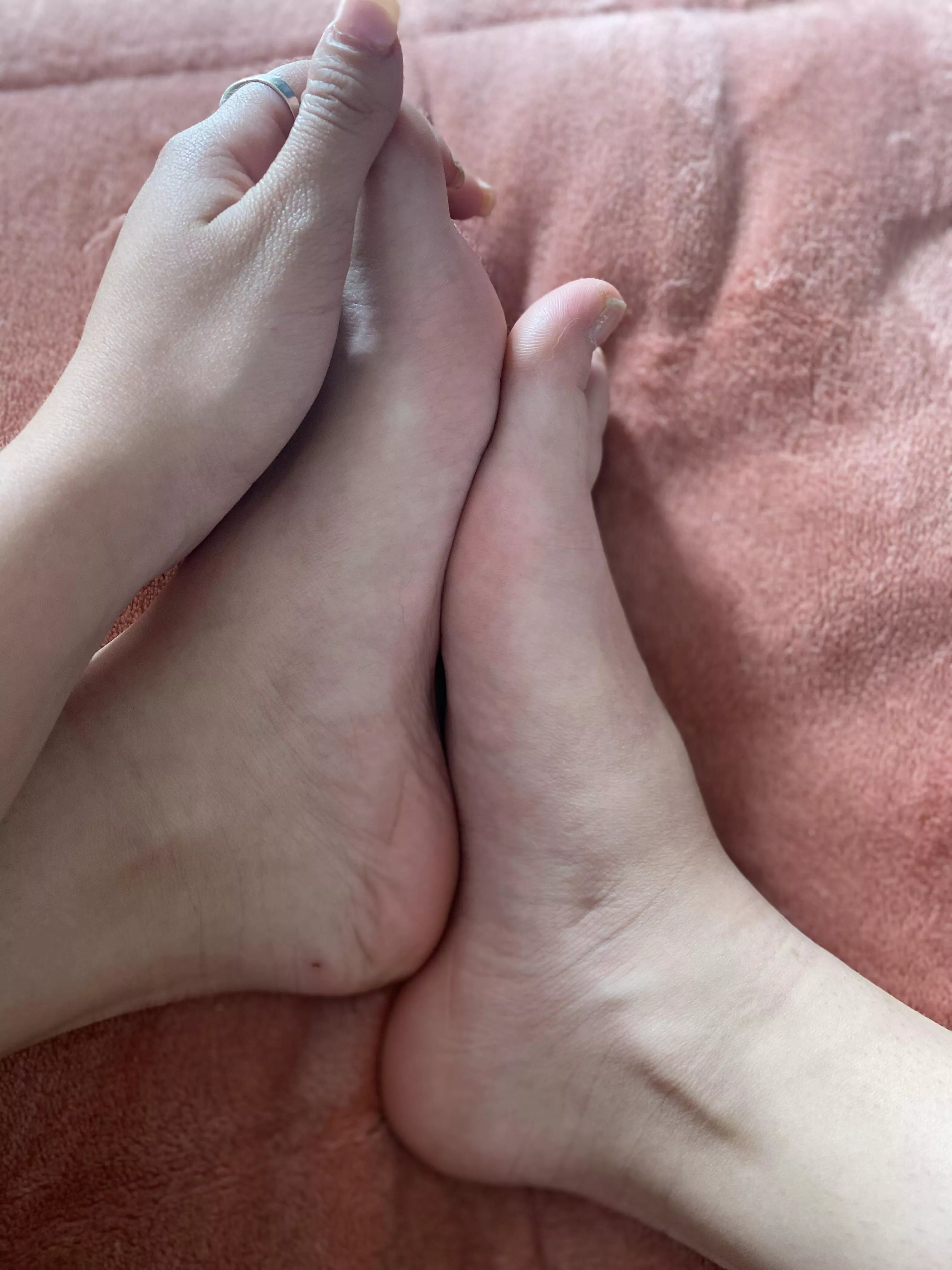 Come kiss and worship mommy’s feet