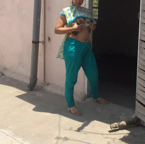 Did the neighbors see us?