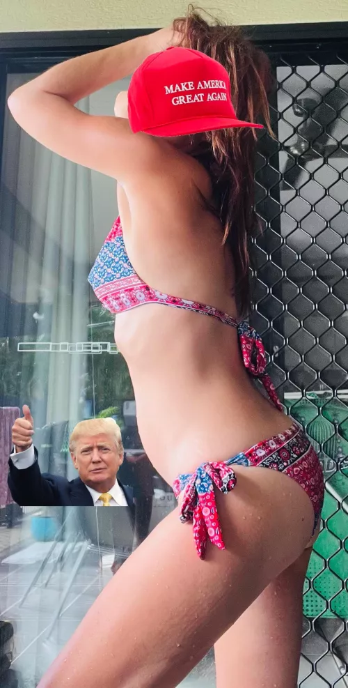 Do you think I could be endorsed by Trump?👍🏼💋😂