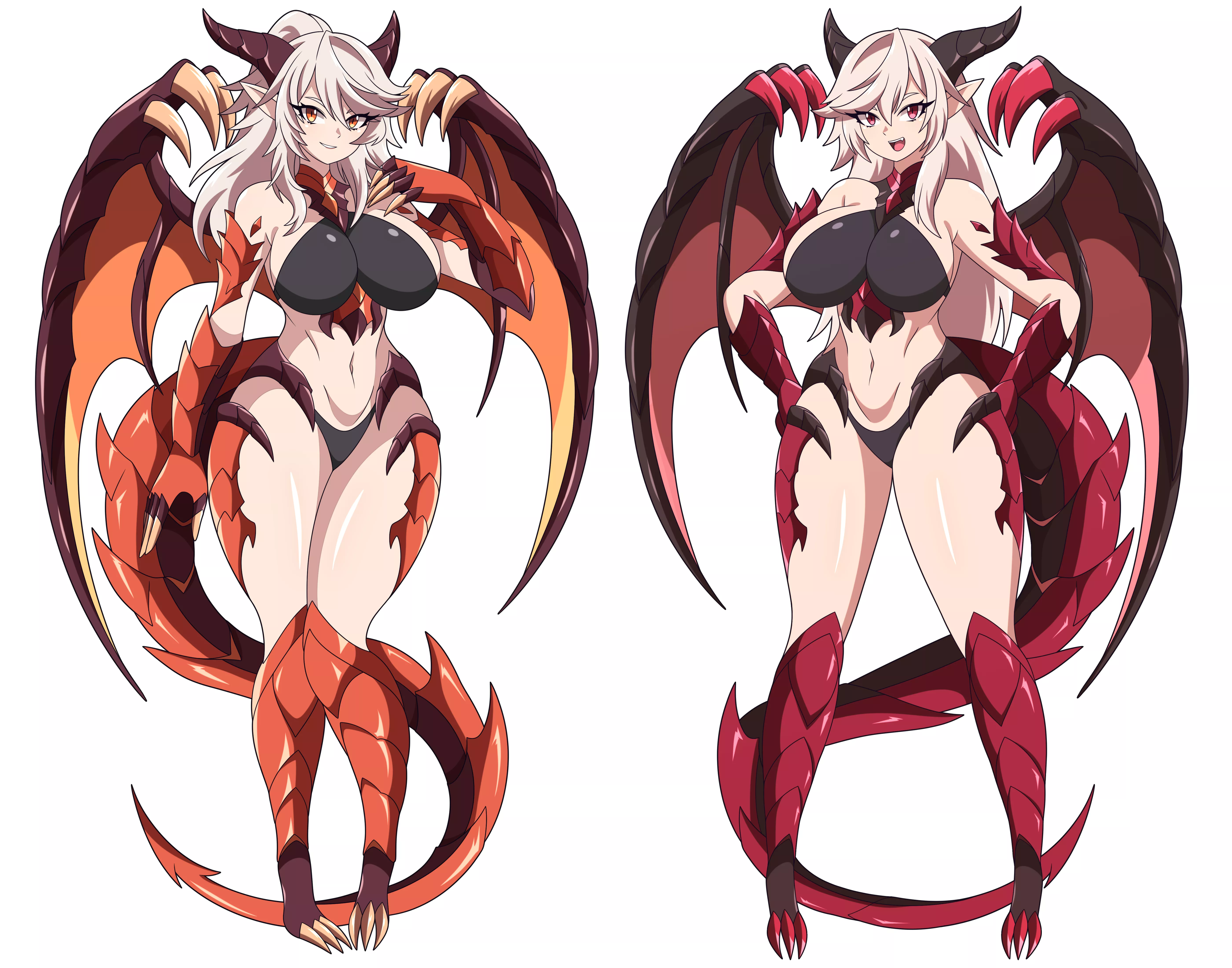 Dragon Girl Twins [Original]