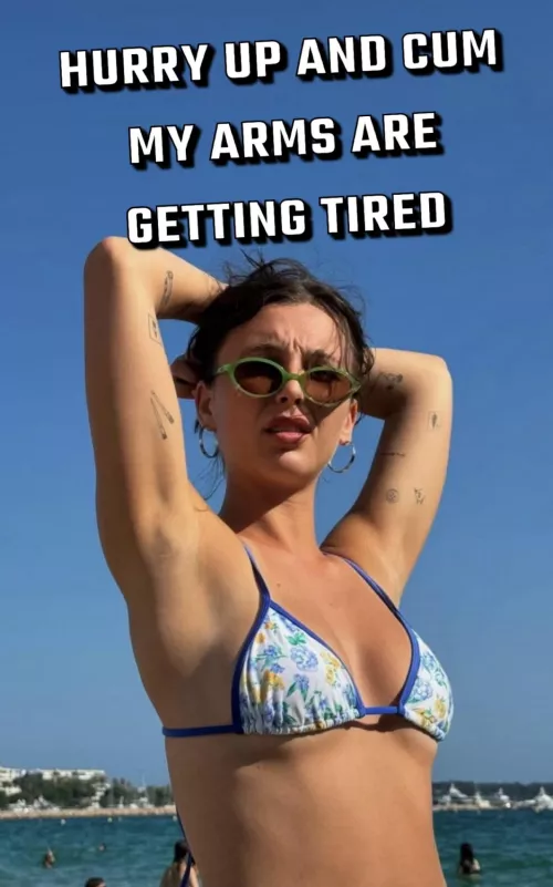 Emma Chamberlain - getting impatient