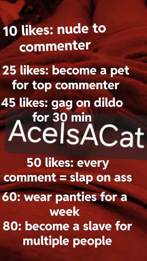 Femboy! 19YO .Upvote tasks! I'm curious on how far you guys will go~