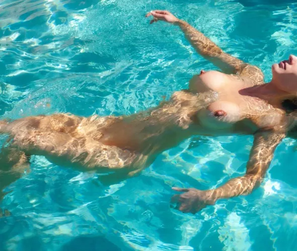 Going for a swim. Before it gets too cold..