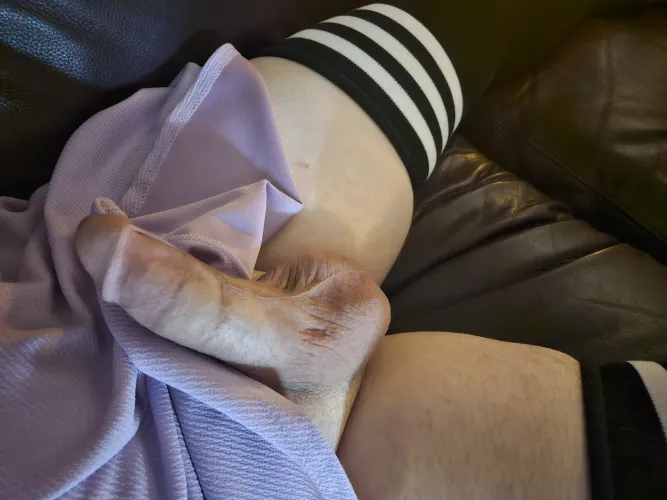 Got so hard in my new skirt