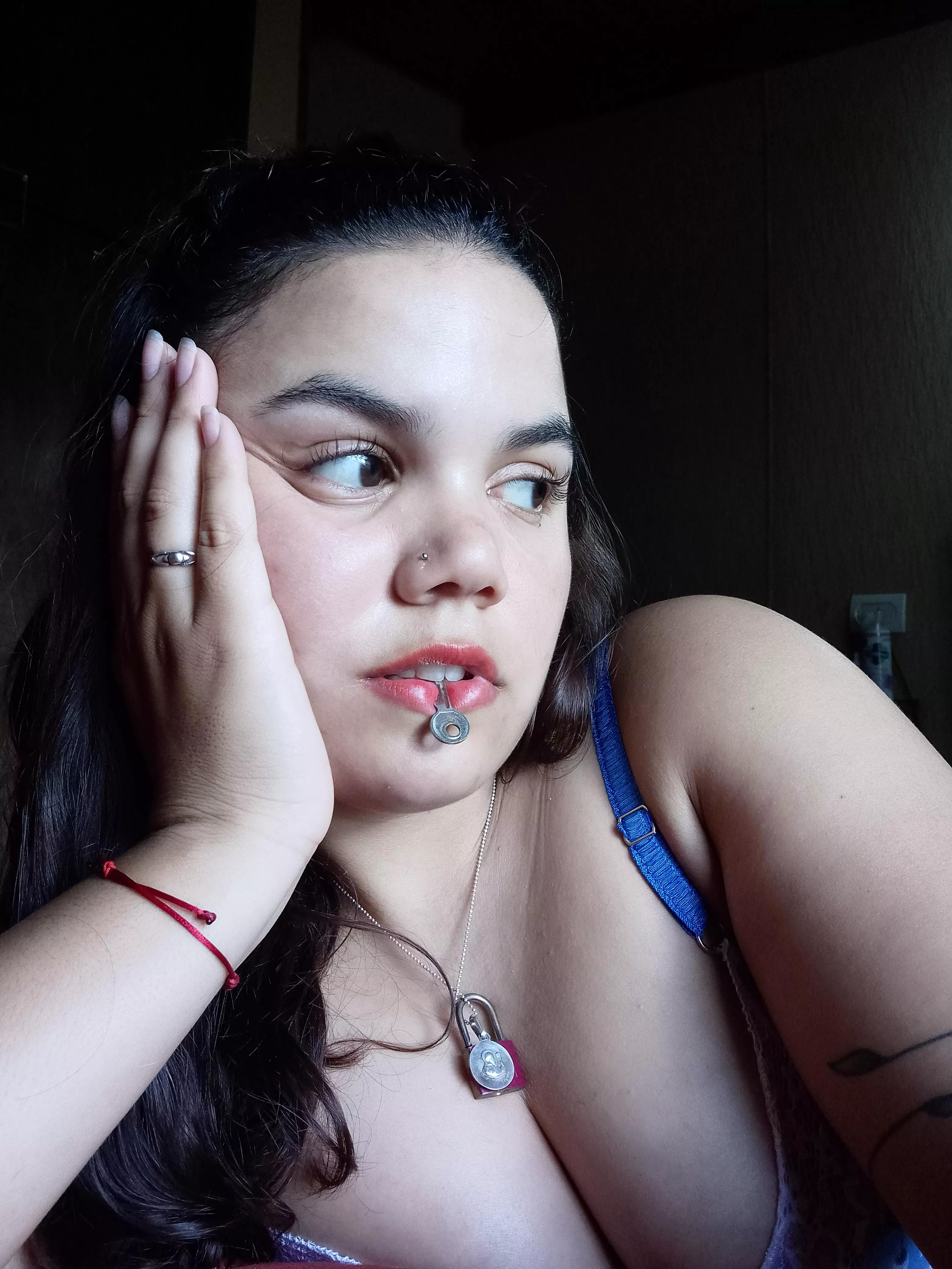 Here thinking how many days you will be in chastity, loser.