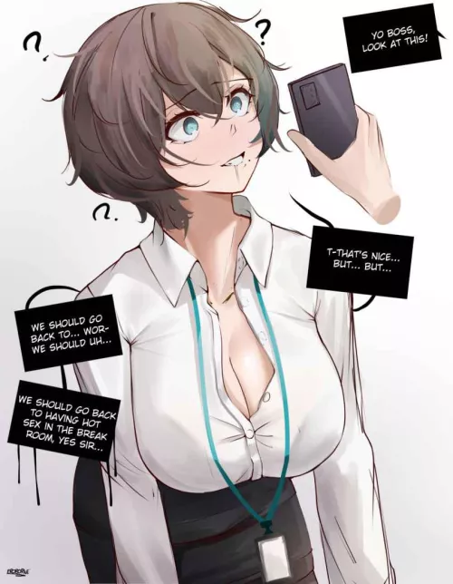 Hypnotising your annoying boss (eroborne)