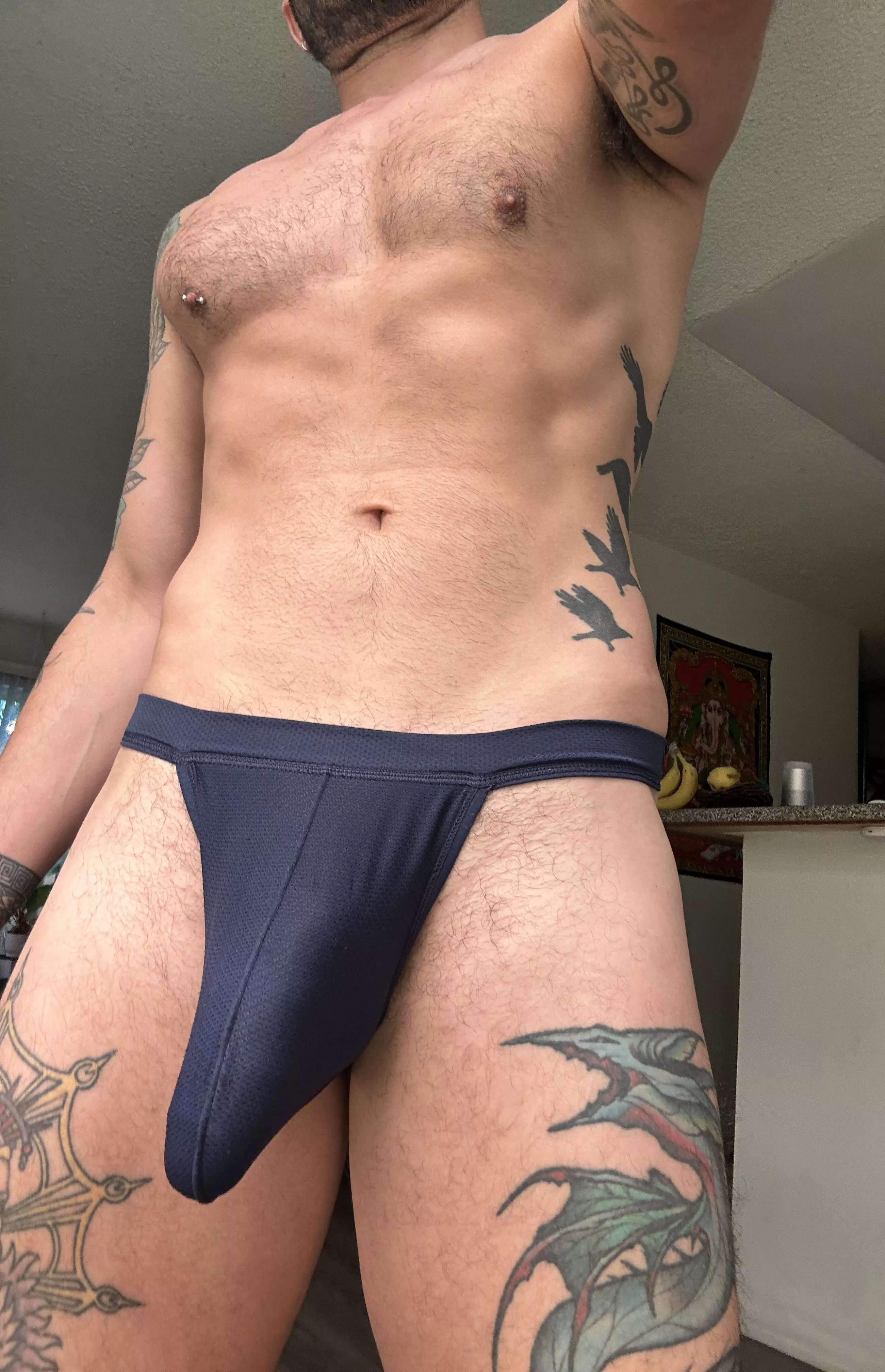 I always sleep in a thong 