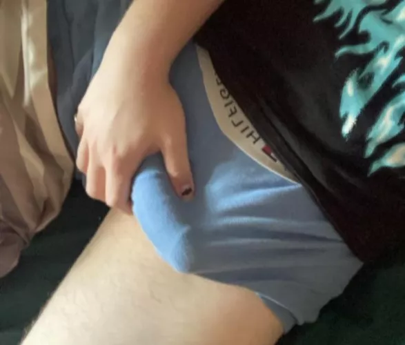 I think I like showing off my bulge 