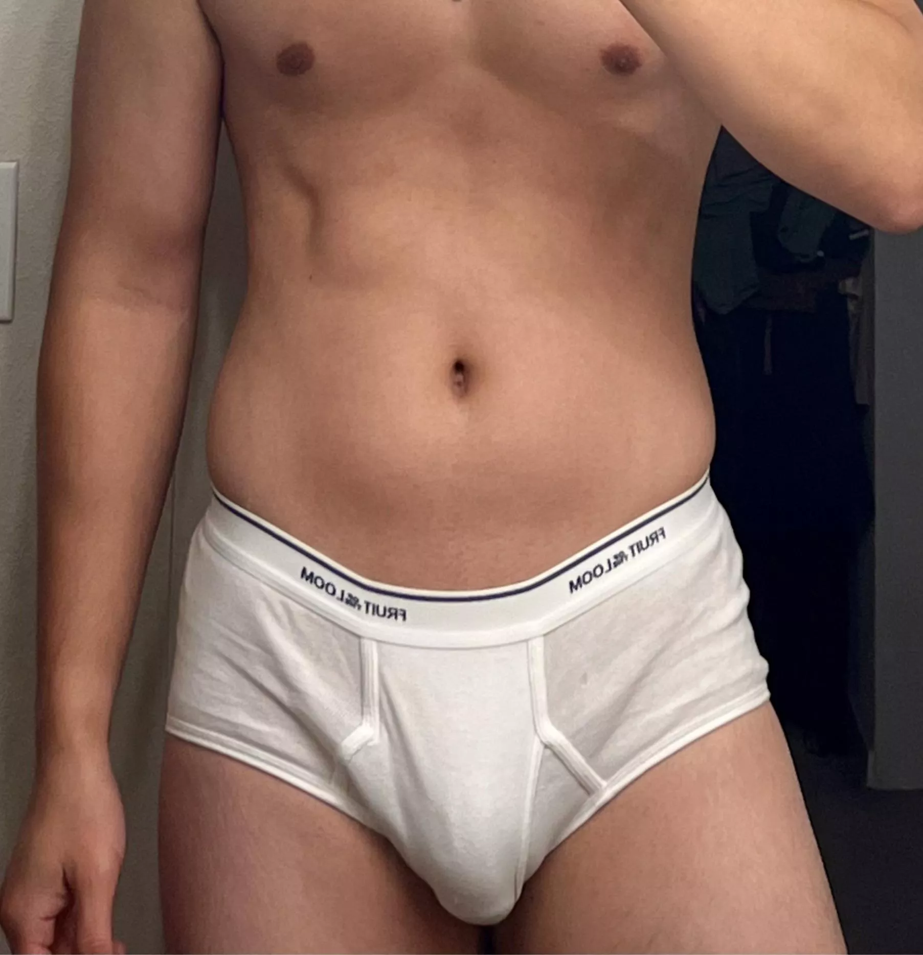 Is it weird to tuck it under?