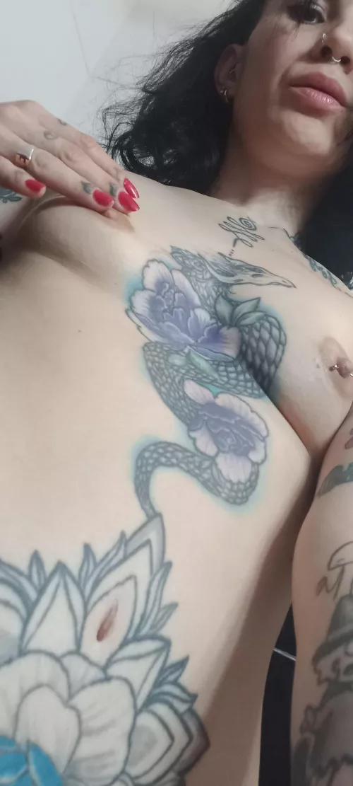 It warms me up thinking about your tongue going through my navel and every part of my belly