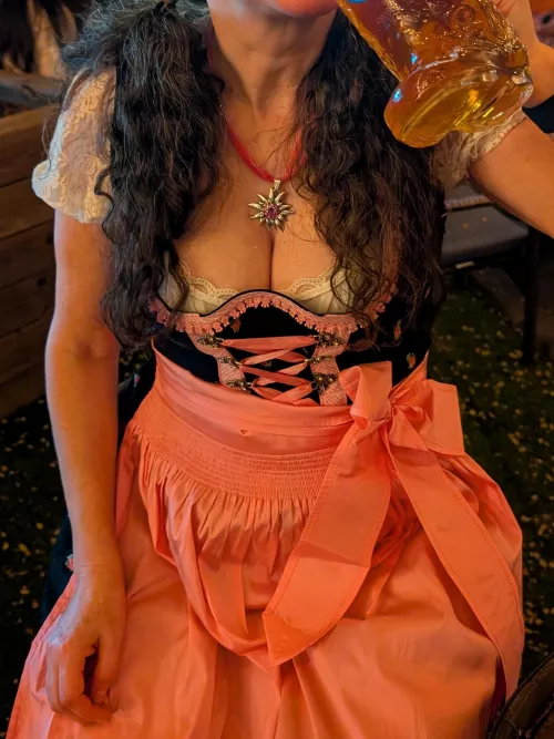 It's Oktoberfest until they run out of beer