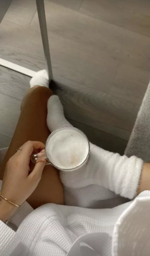 Let me drink my coffee while you smell my socks 