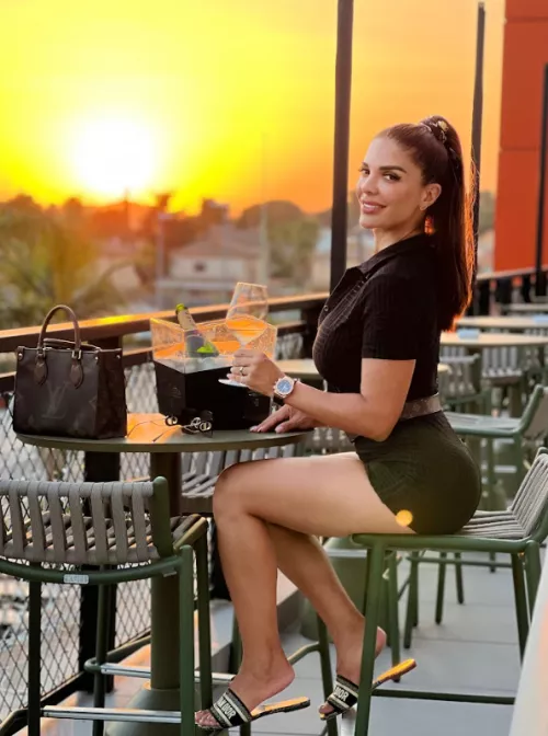 Let's enjoy the beauty of sunset together