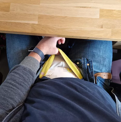 [M39] Trying to work from home wearing my last proper diaper 