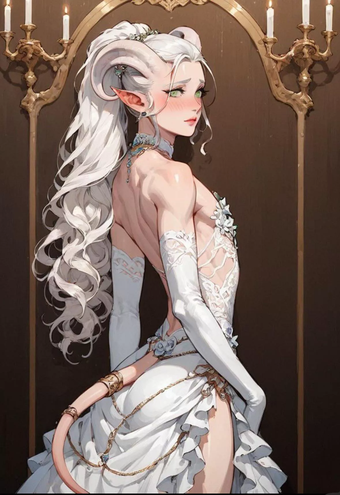 [M4FB] you were infected with the devil’s curse causing you to grow horns and a tail being mocked daily and berated you felt the world being against you but there was one who never mocked you and loved you for who you were you soon to be husband (rp in