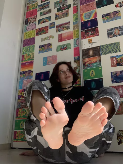 My soles in the sun - perfect view 