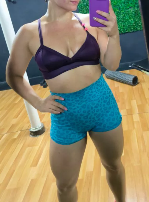 My top always gets soaked with sweat