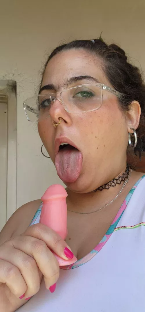 Never in your life will my tongue be so close to your useless cock. I'm not going to suck it, it just made me want to vomit 