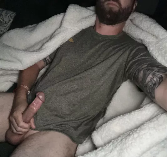 Not Enough Pussy Under This Snuggy With Me 