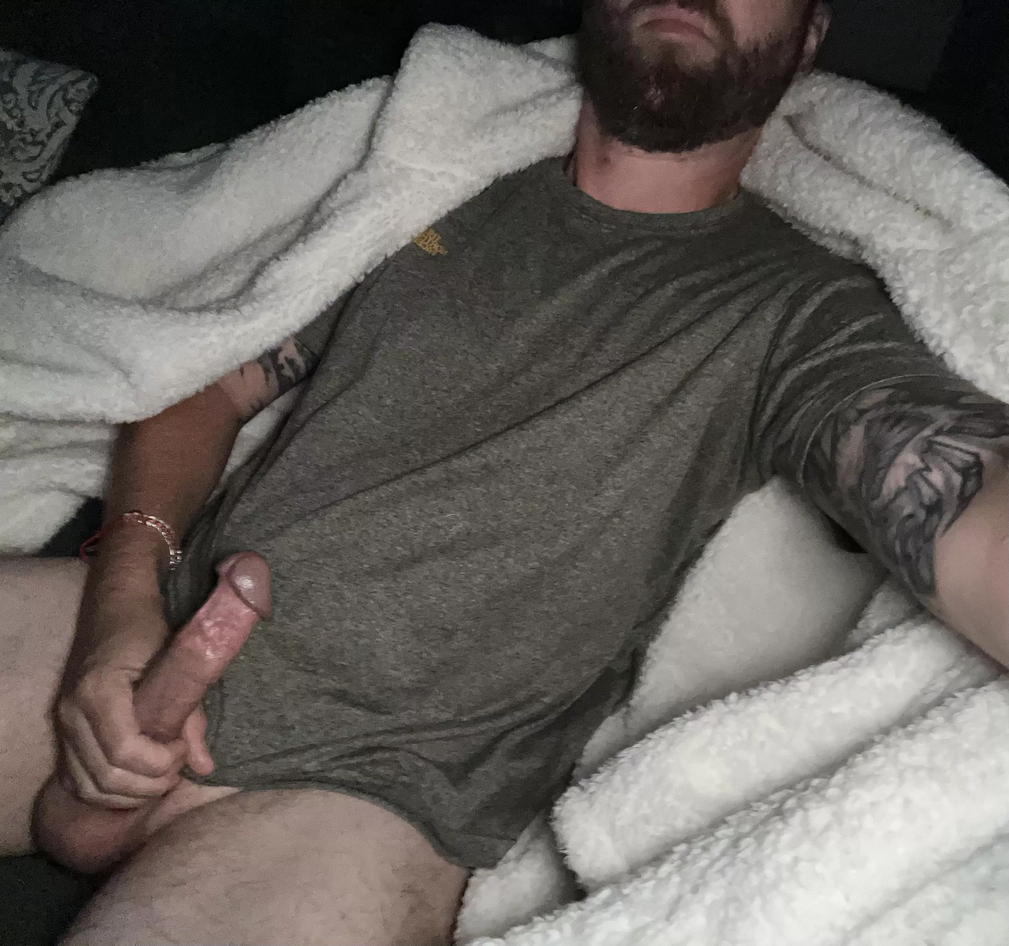 Not Enough Pussy Under This Snuggy With Me 