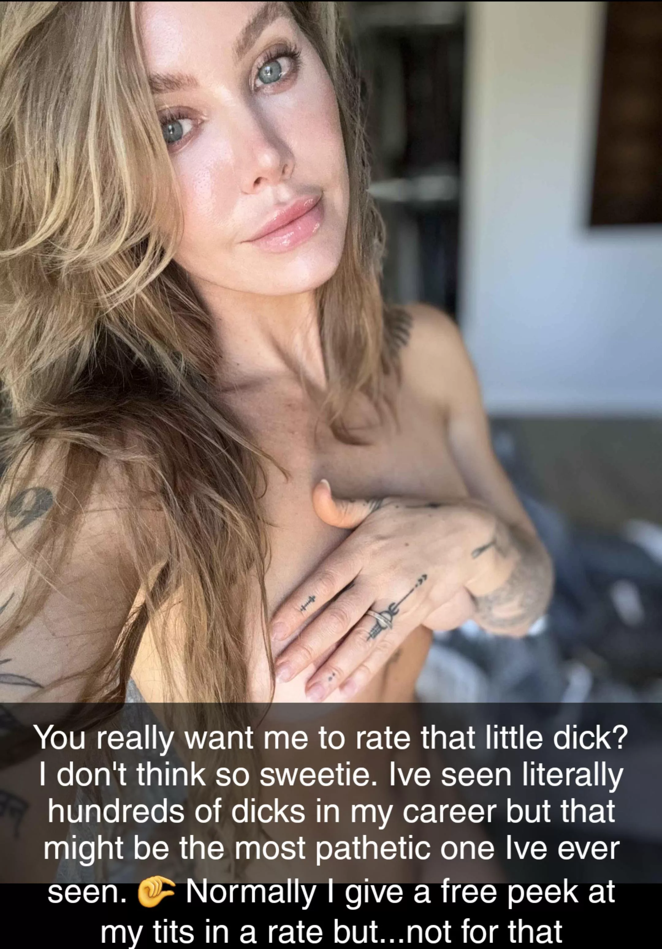 Not Sure If Refusing To Rate You Is Better Or Worse Than A Low Score...