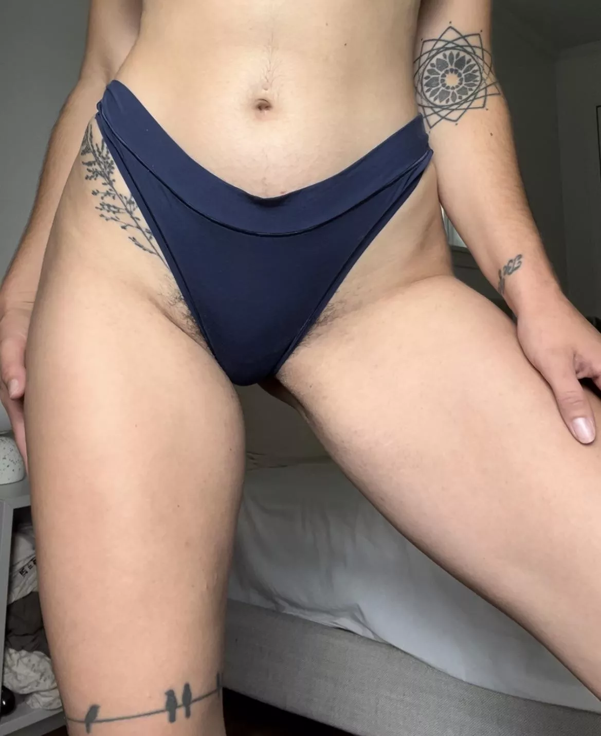 Peeking out the sides 