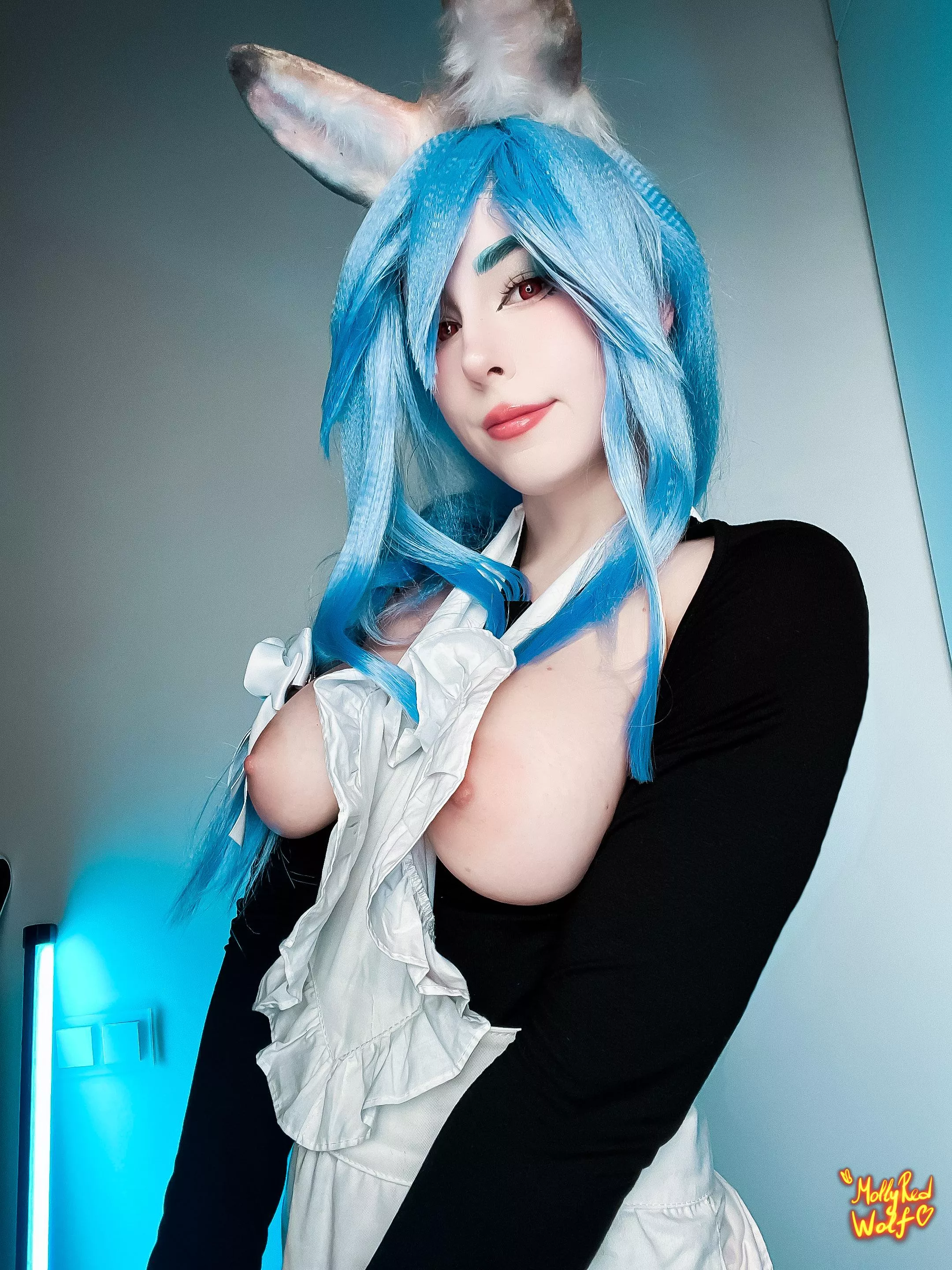 Pekomama from Hololive by Mollyredwolf