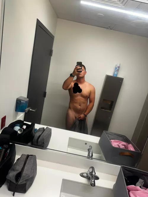 Post-fire shower 😊