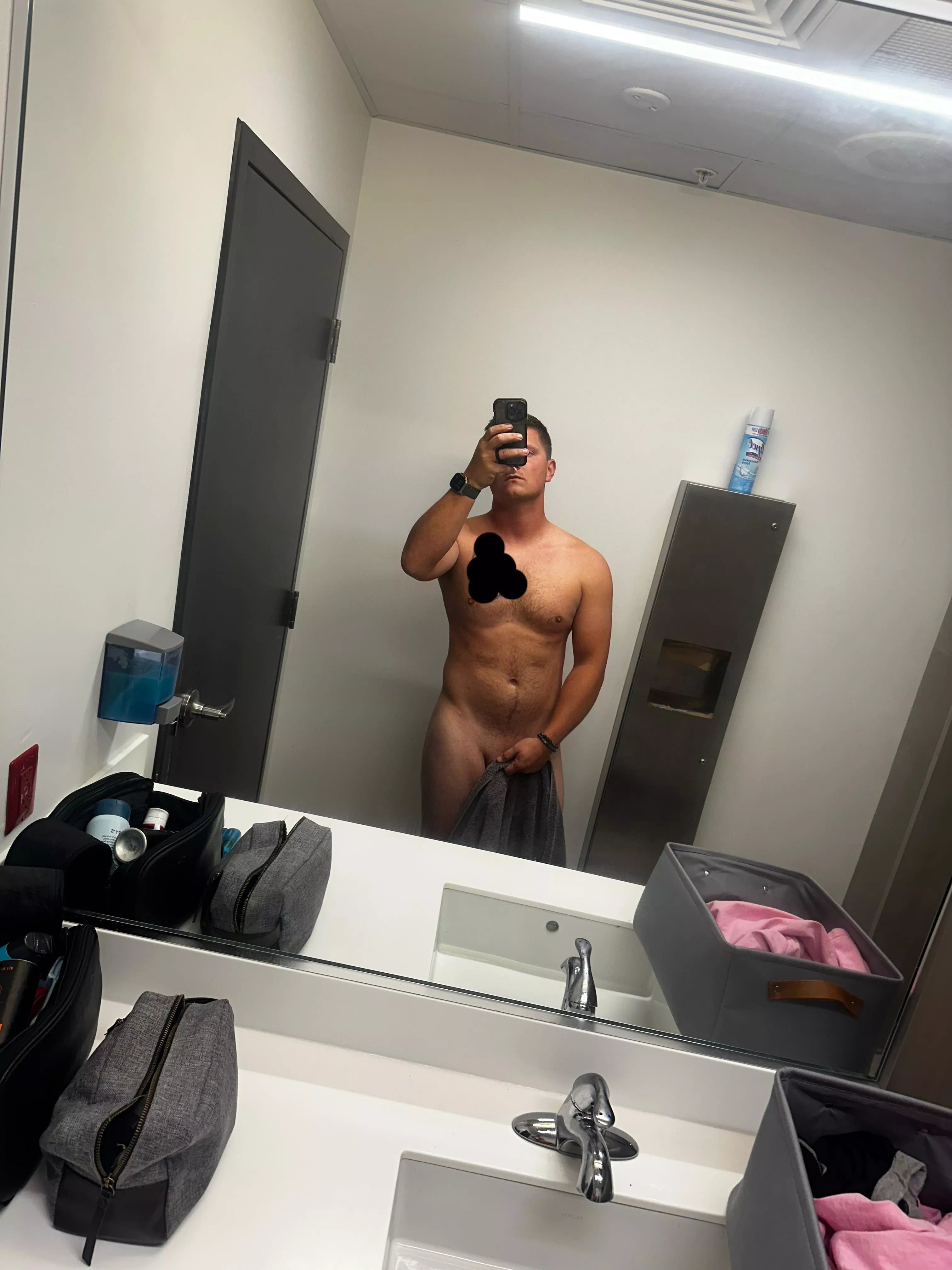 Post-fire shower 😊