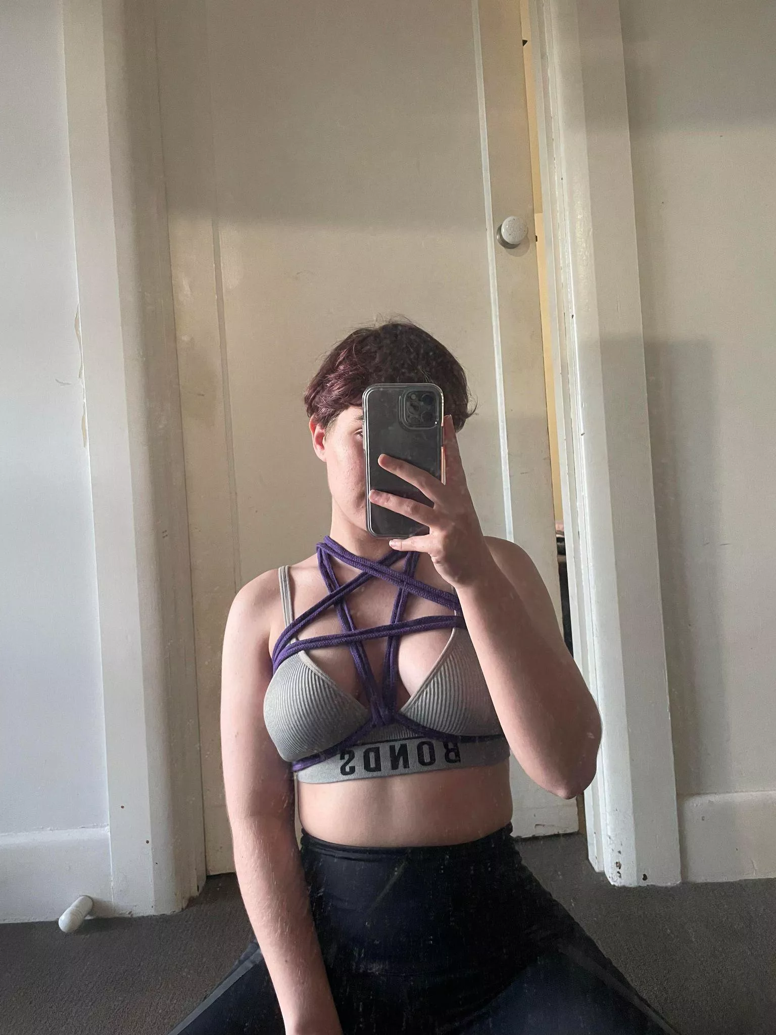 Practicing my Shibari ready for sexy poker ! 