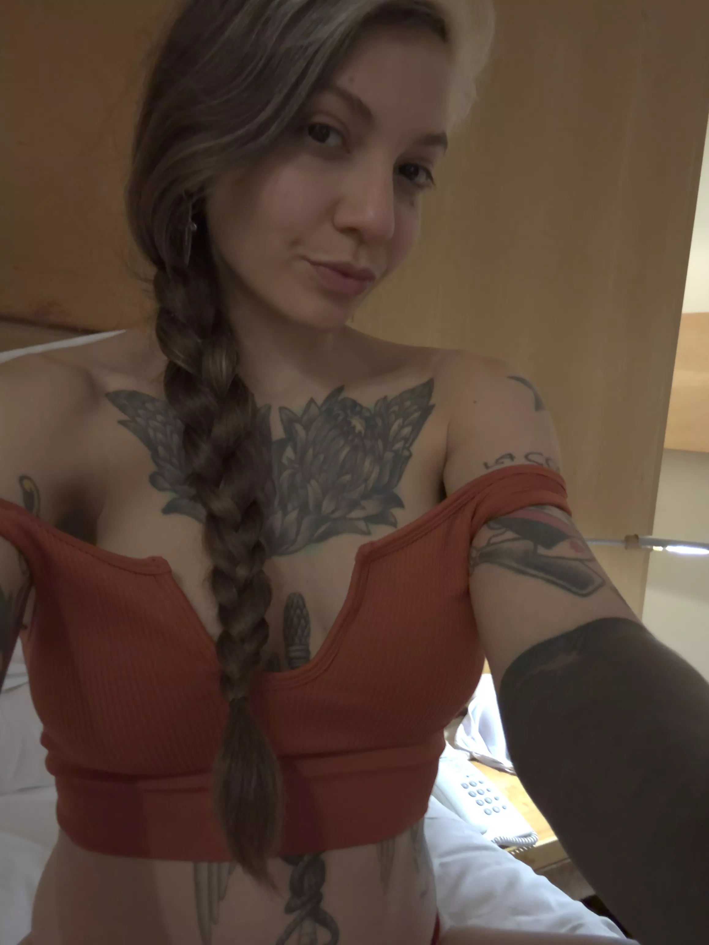 Pull on my braid so I know it's real 