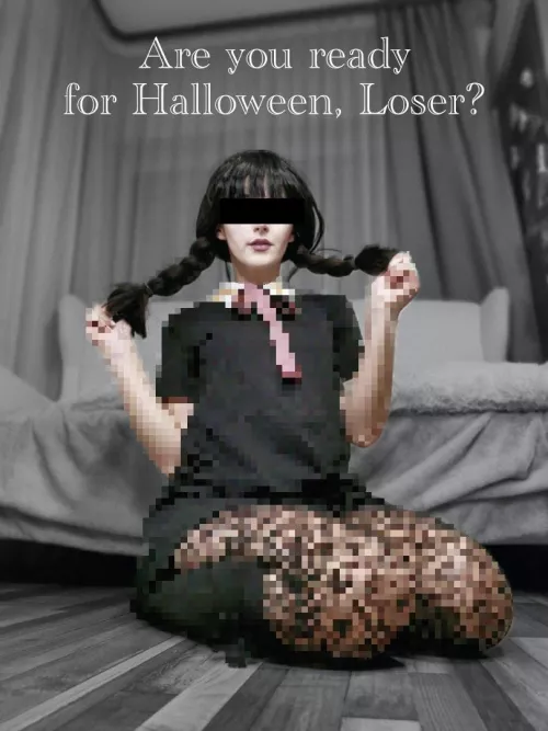 Ready for Halloween? (Lomeriel oc) 