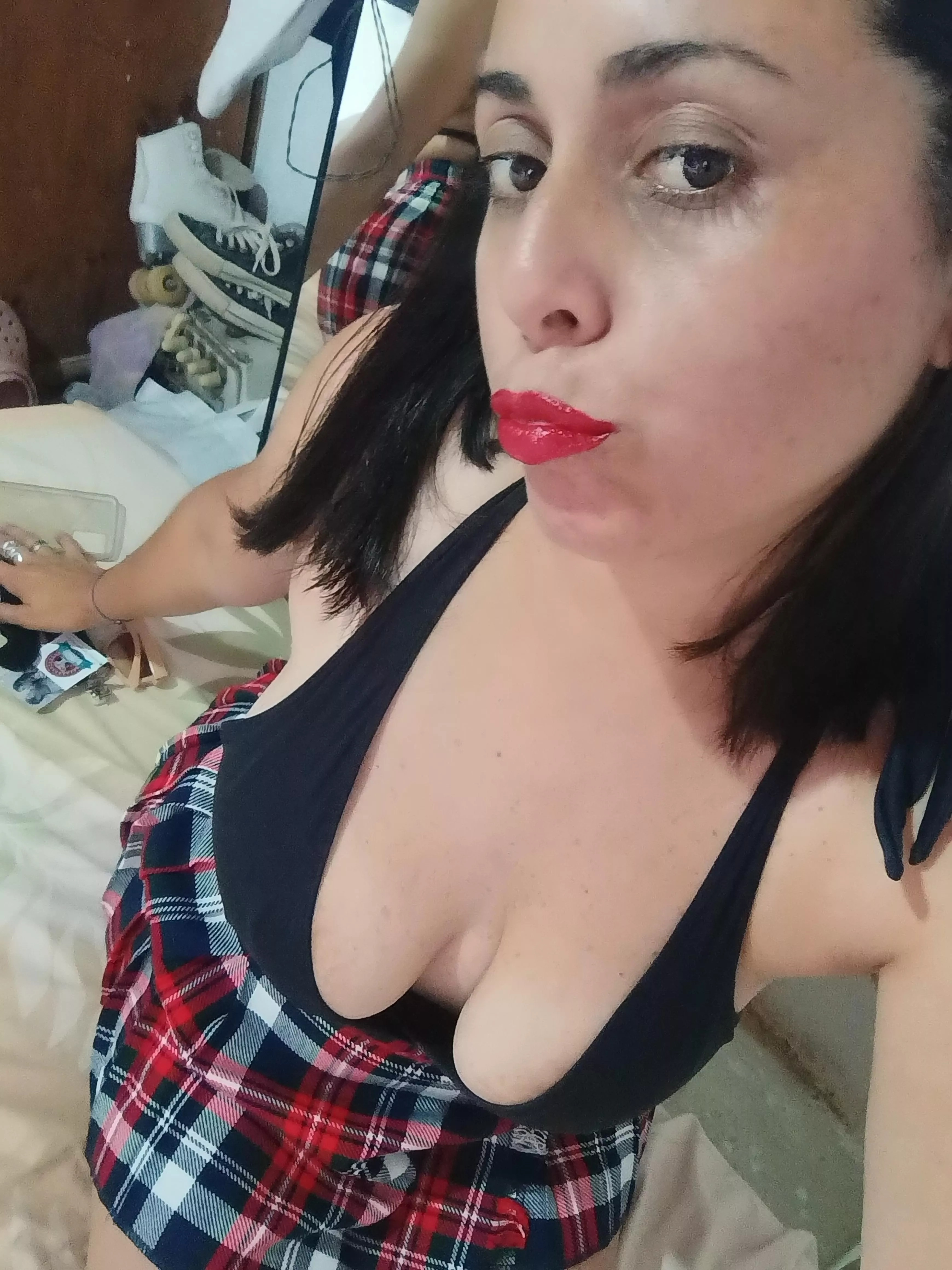 Red and hot lips 