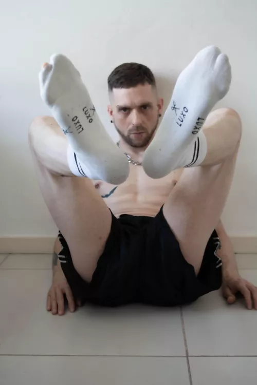 Should I keep my socks on?
